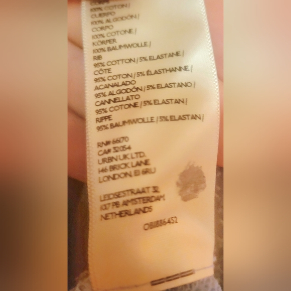 Maeve Anthropoligie Heart Printed Blue Sweatshirt 100% Cotton Size XS - Picture 7 of 7